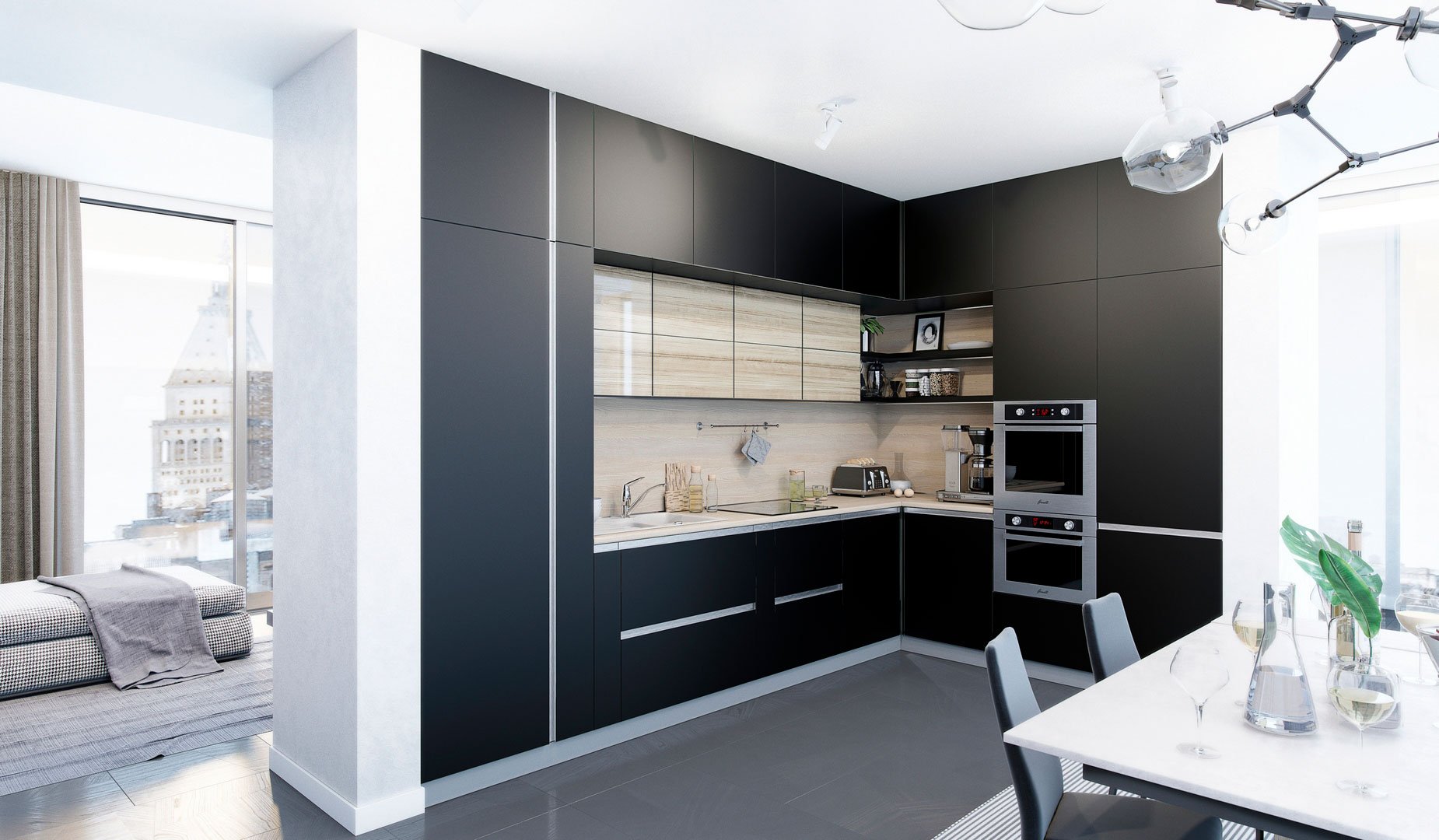 Мебель для Кухни Sola Брауни - Rioka MEBEL